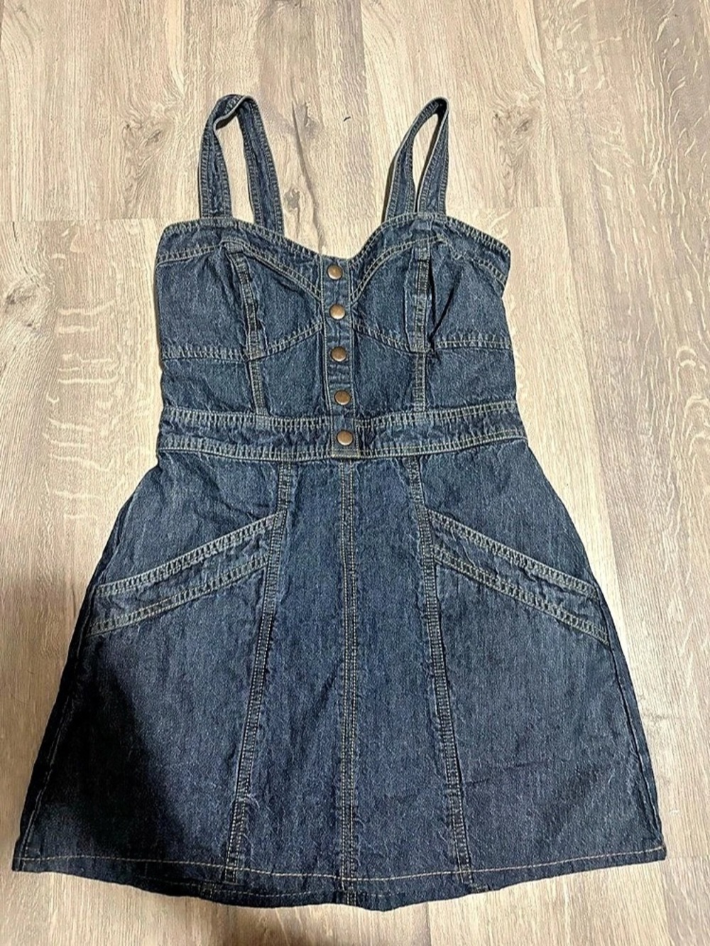 Japna Denim Mini Dress Size Medium